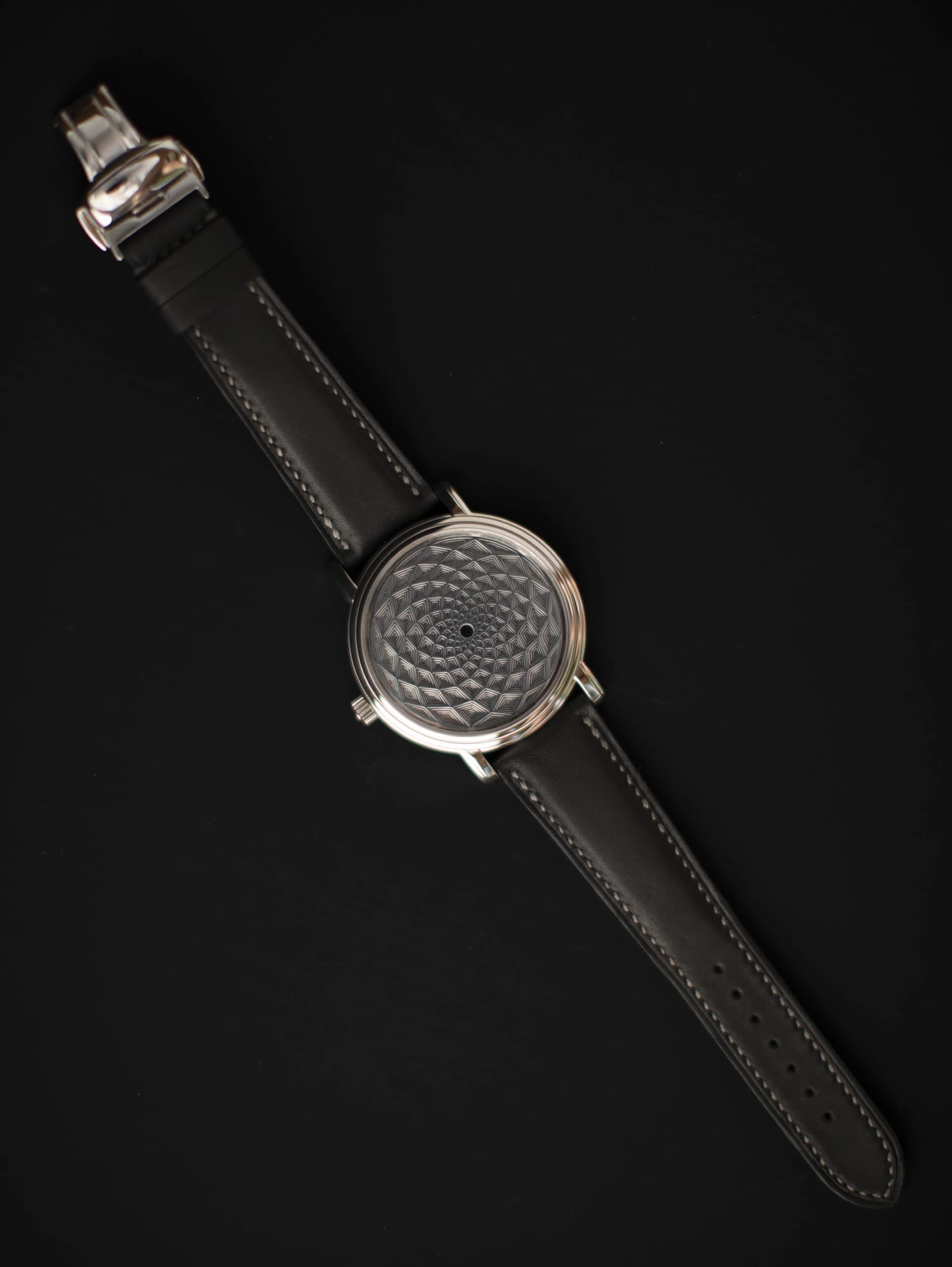 Timelesspiece -- handcrafted mandala watch
